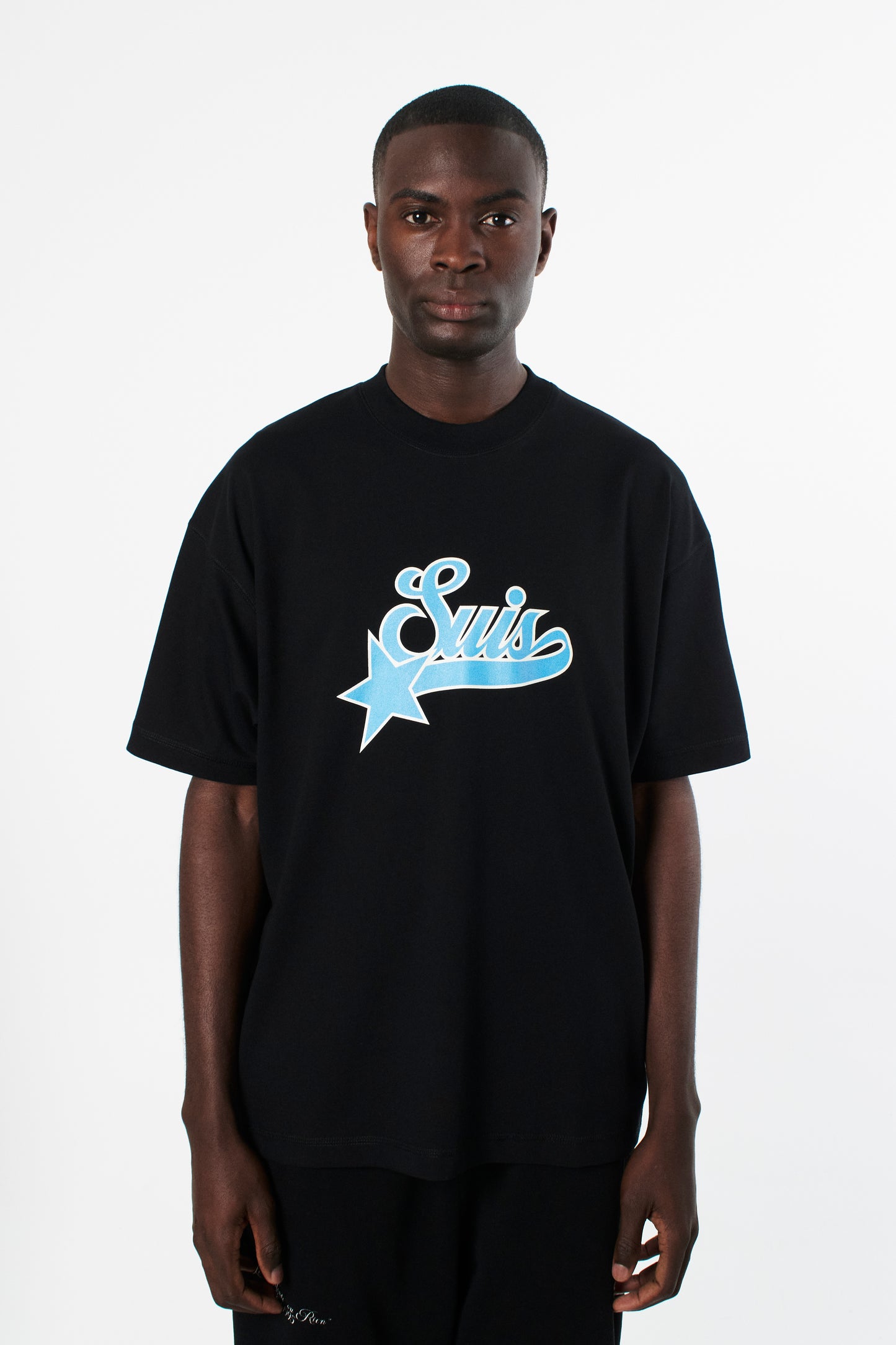 CAMISETA STAR SUIS LOGO NEGRO