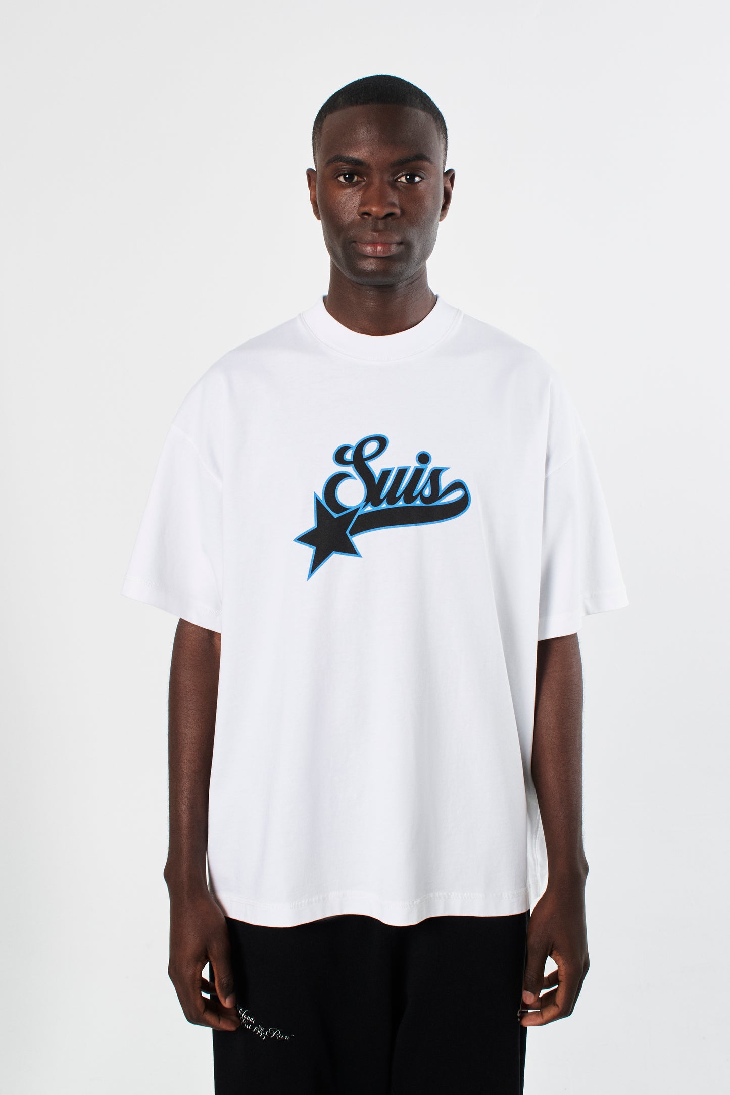 CAMISETA BLANCA CON LOGO STAR SUIS