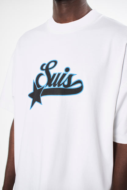 STAR SUIS LOGO WHITE T-SHIRT