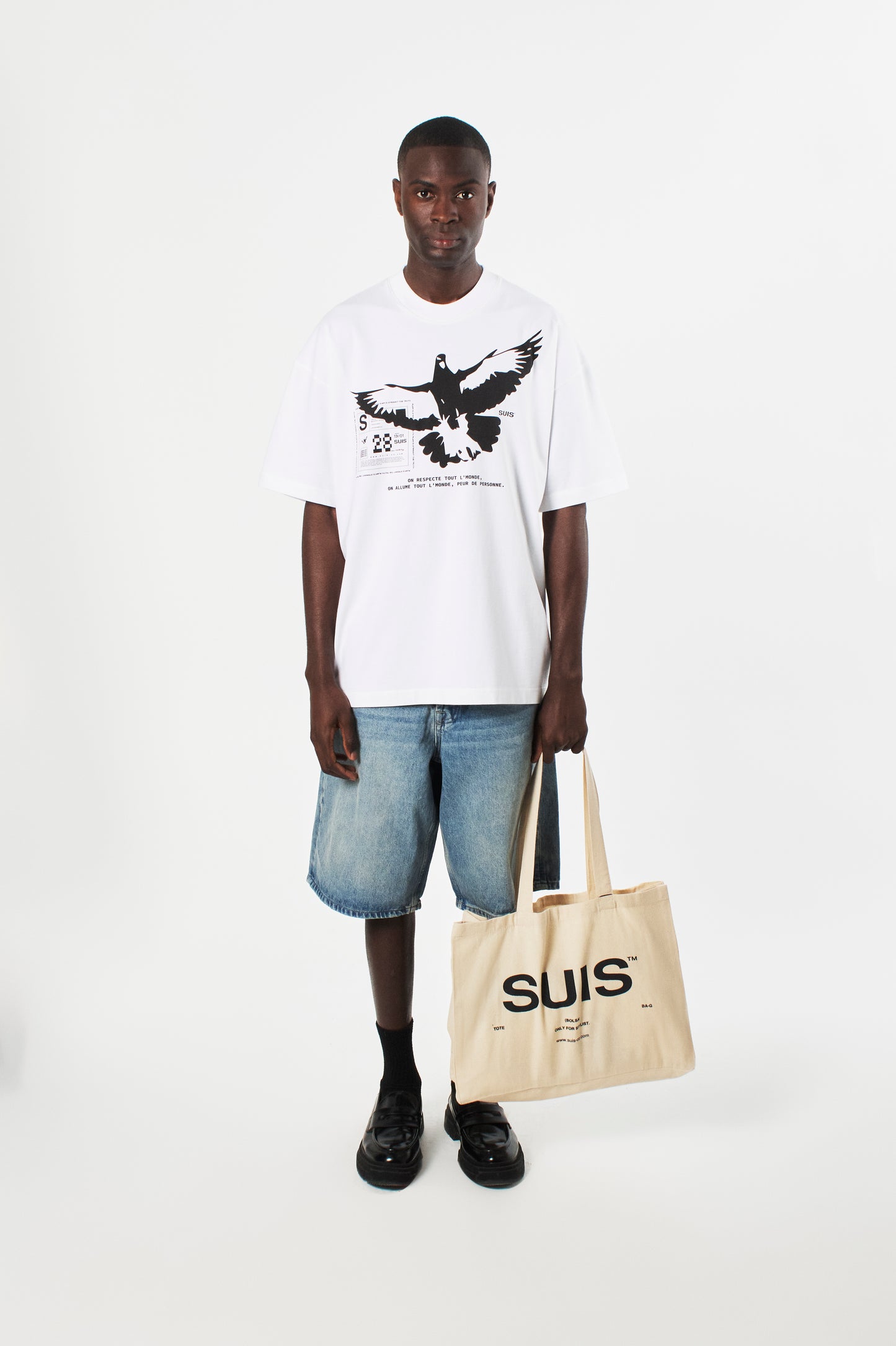 CAMISETA FREEDOM 28 SUIS BLANCA