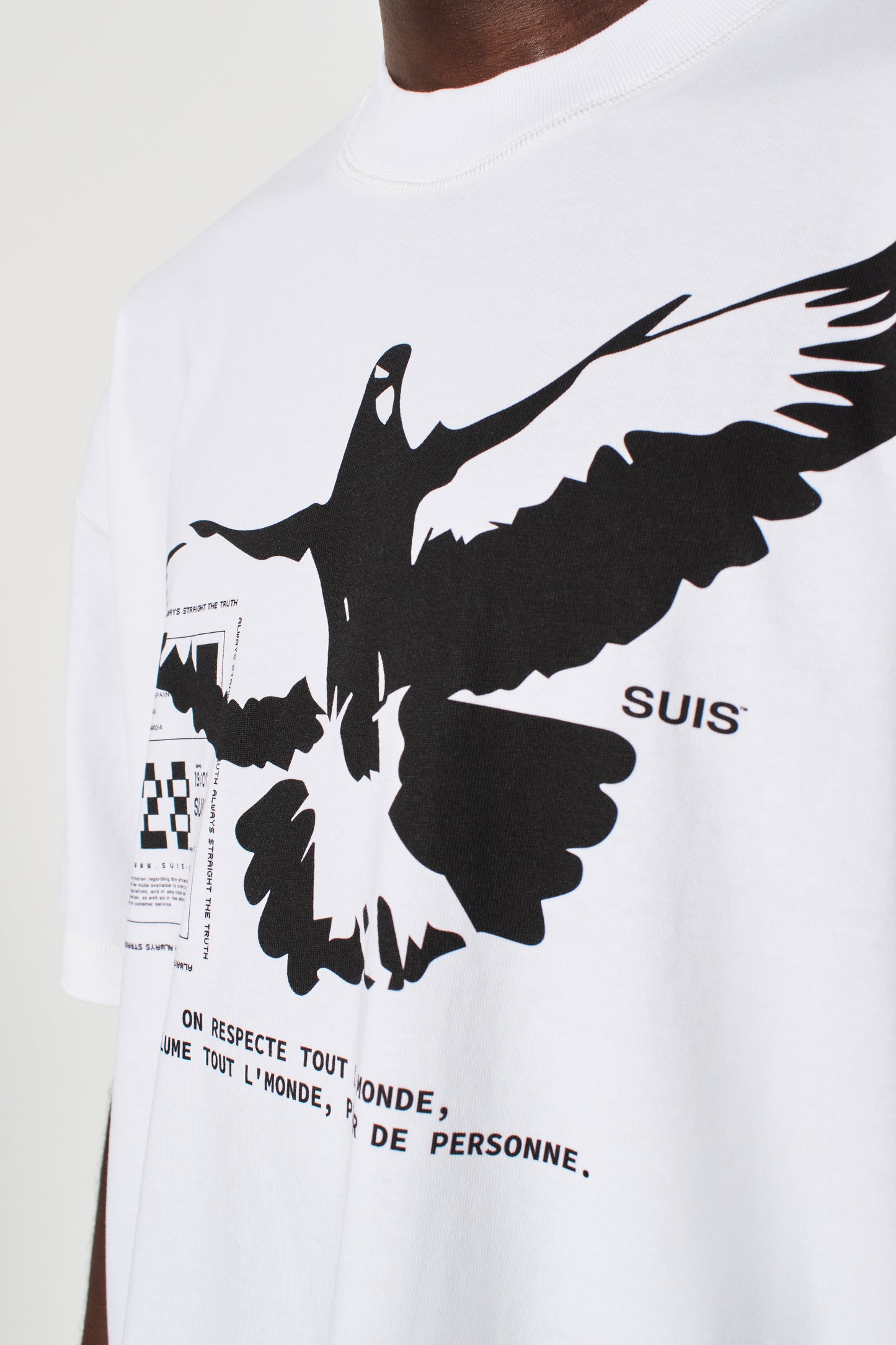 CAMISETA FREEDOM 28 SUIS BLANCA