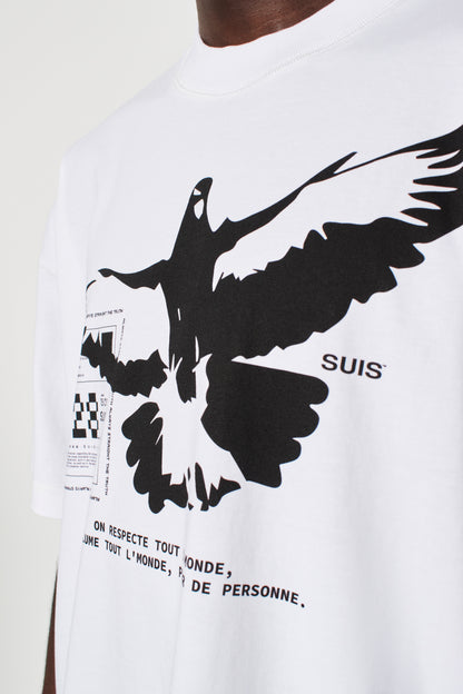 CAMISETA FREEDOM 28 SUIS BLANCA