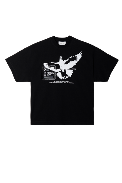 FREEDOM 28 SUIS BLACK T-SHIRT