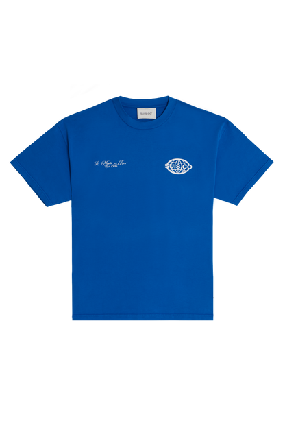 SUIS WORLD BLUE T-SHIRT