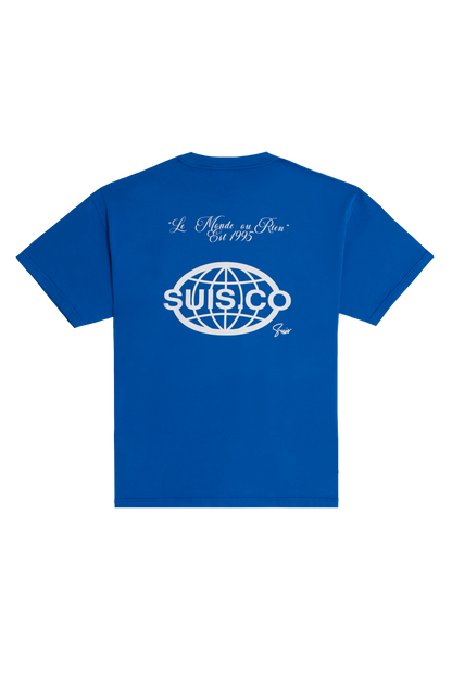 SUIS WORLD BLUE T-SHIRT