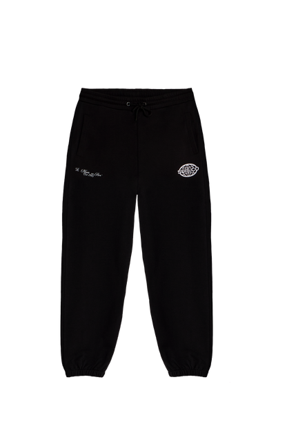 PANTALON DEPORTIVO NEGRO SUIS WORLD